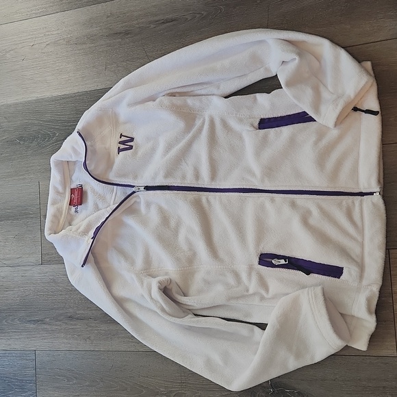 Washington Husky Zip Up Sweater - Picture 1 of 6